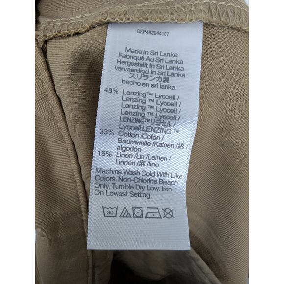 NWT Madewell The Plus Harlow Wide Leg Pant in Drapey Twill - Picture 10 of 10